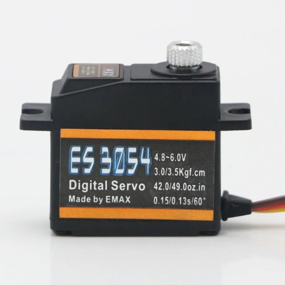 Emax ES3054 17g 3.5kg 0.13sec 23T Metal Gear Digital Servo F3A 3D RC Airplane Helicopter Boat  ES3154 Upgrade Parts Accessories